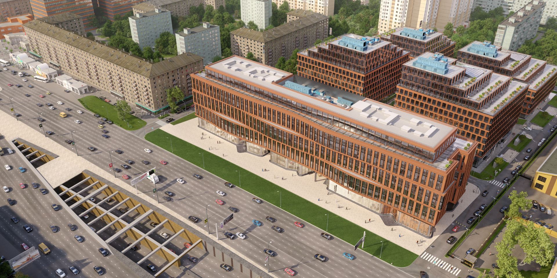 Проект Многофункционального комплекса ГК «АЛКОН» был одобрен 21 мая 2014 года на Архсовете Москвы.